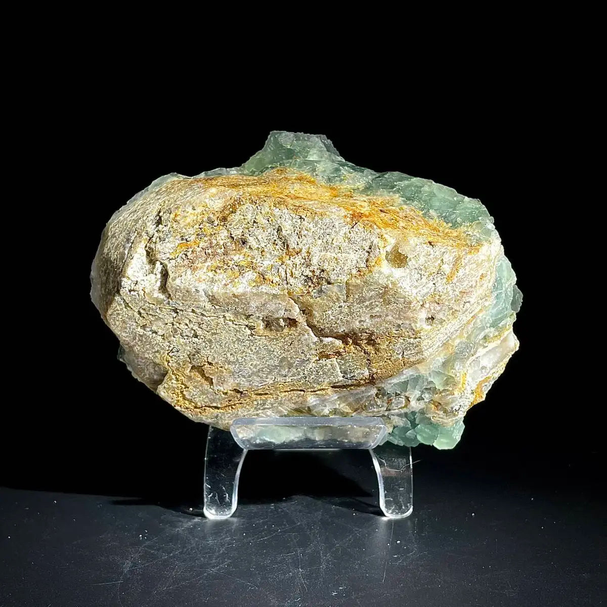 Natural Green Fluorite Crystal Specimen | Hunan, China | 780g | 11.5*8*7cm