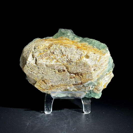 Natural Green Fluorite Crystal Specimen | Hunan, China | 780g | 11.5*8*7cm