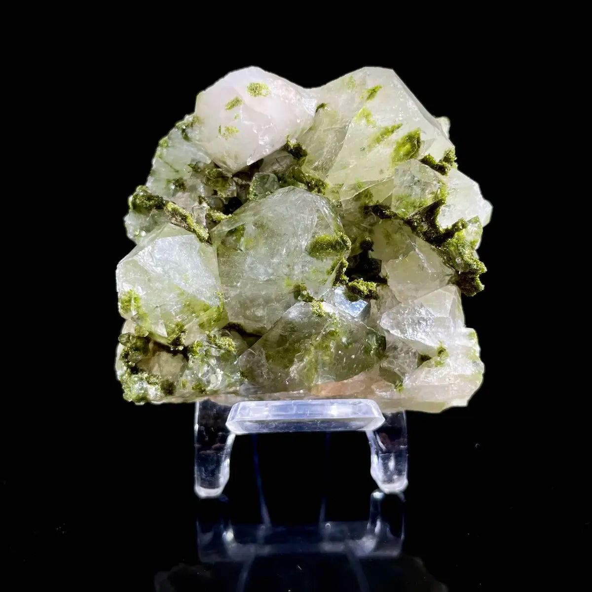 Natural Turkish Epidote with Quartz Specimen | Turkey | 80 g | 4*4*1.5 cm