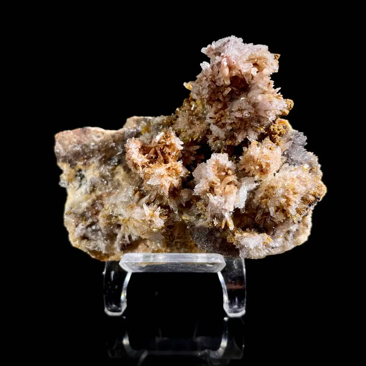 Natural Creedite with Selenite – Guizhou, China – 150 g – 8*5.5*5.5 cm