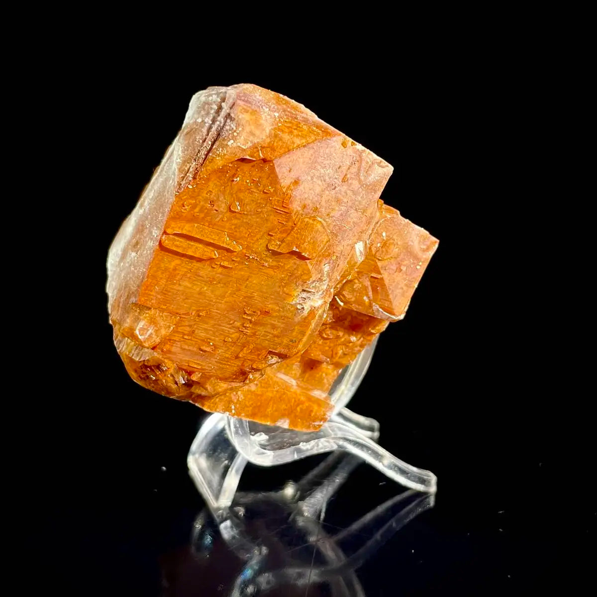 Chocolate Brown Calcite from Hunan, China | Natural Calcite Crystal Specimen | 140 g | 5*4.5*4  cm