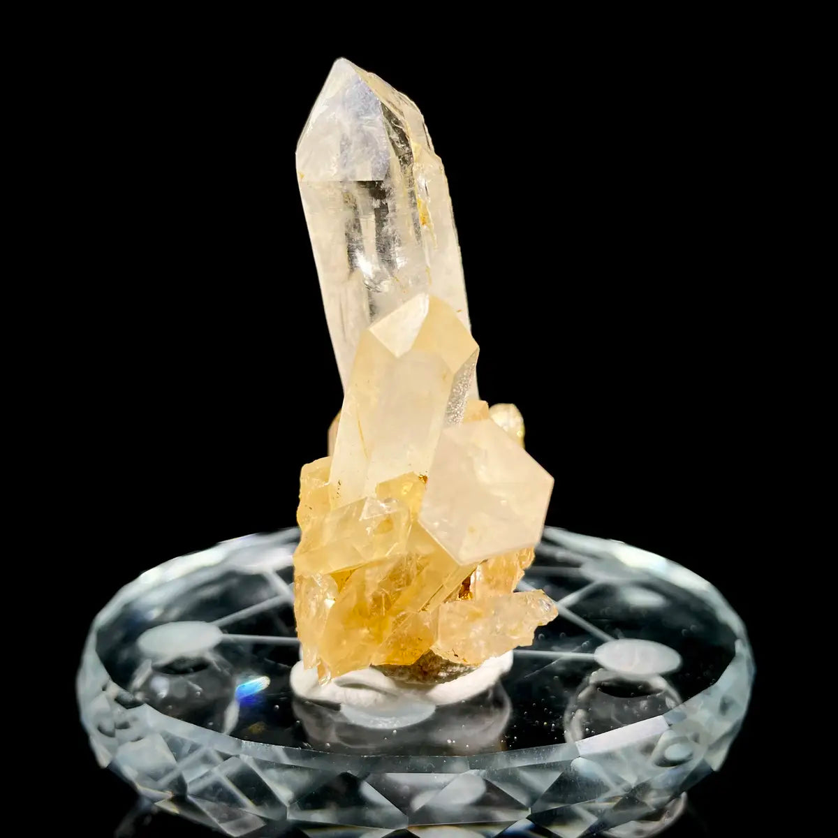 Natural Golden Healer Crystal Cluster | 100 g | 8*7.5*2.5 cm | Carbonate Minerals | Mexico