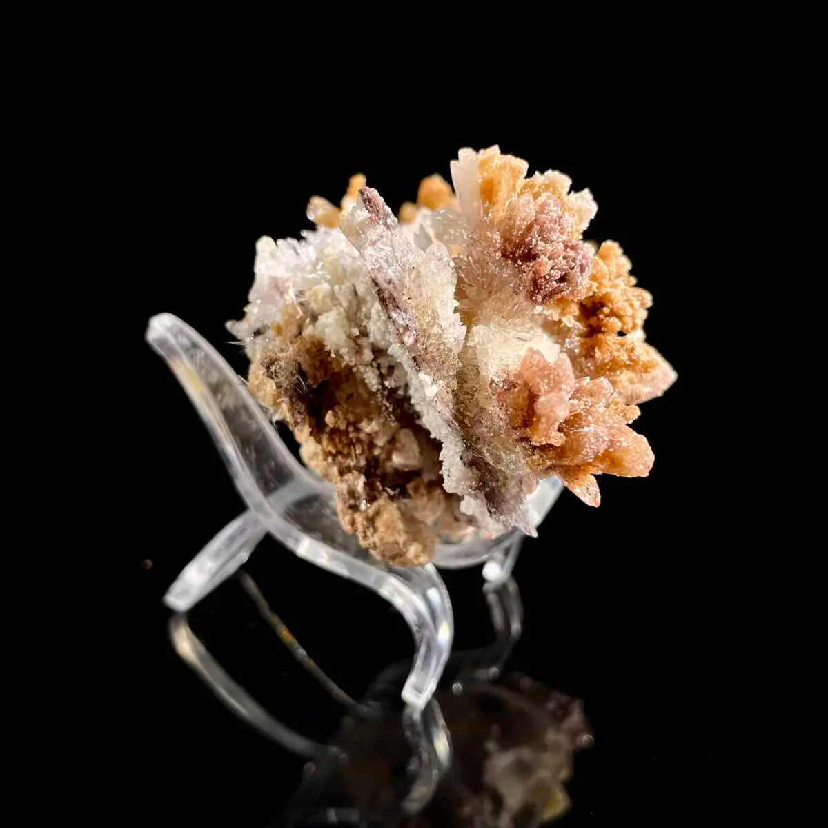 Natural Creedite with Selenite – Guizhou, China – 100 g – 9.5*4*4.5 cm