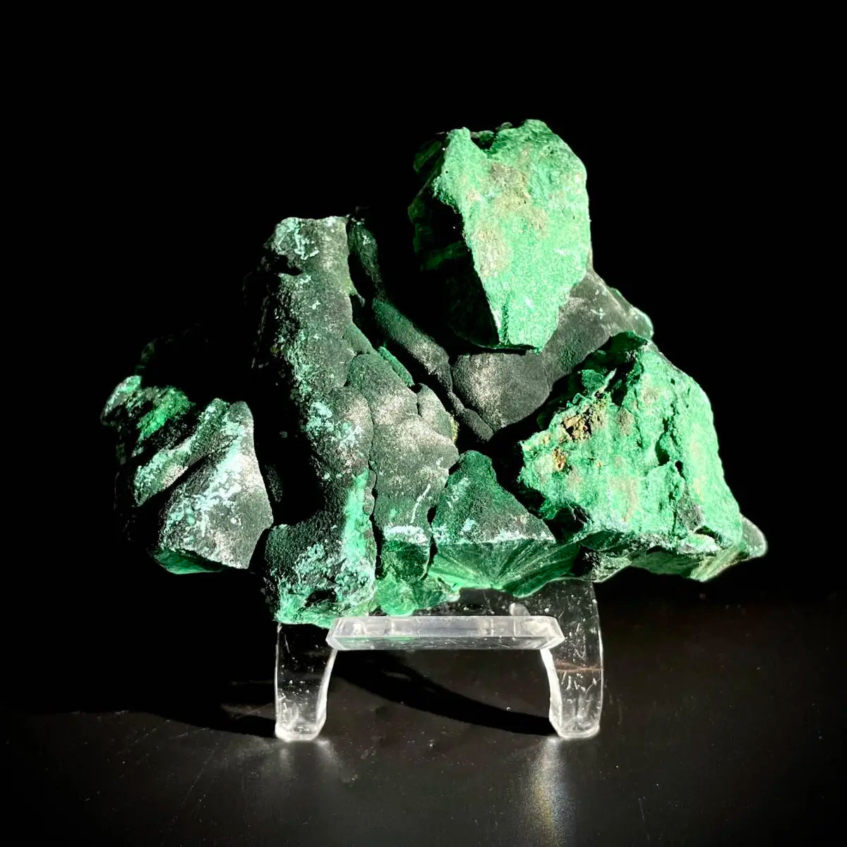 Natural Congo Velvet Malachite Specimen | Katanga, DR Congo | 270 g | 9*6.5*2.5  cm