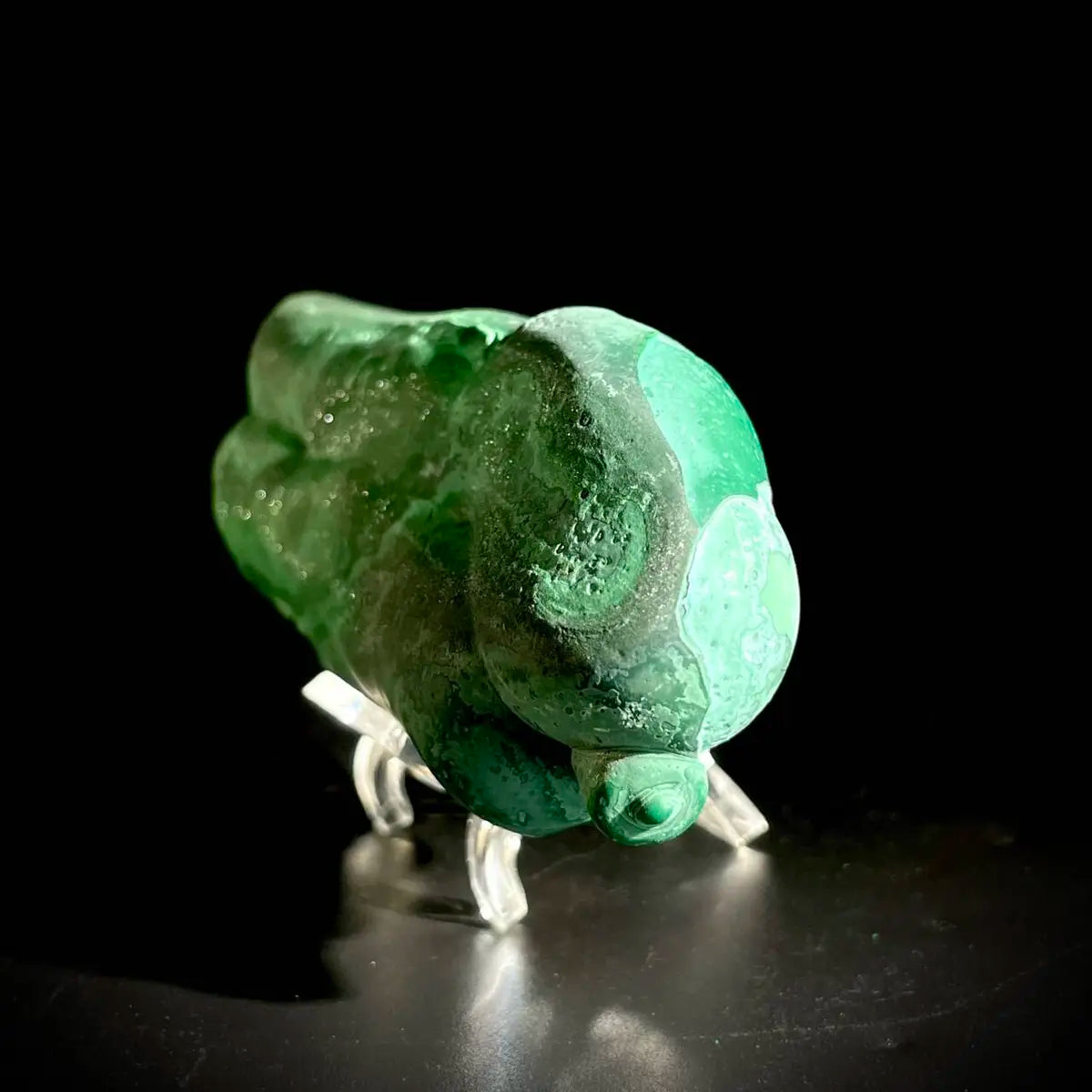 Natural Stalactitic Malachite Specimen | Katanga, DR Congo | 220 g | 10*4.5*2.5 cm