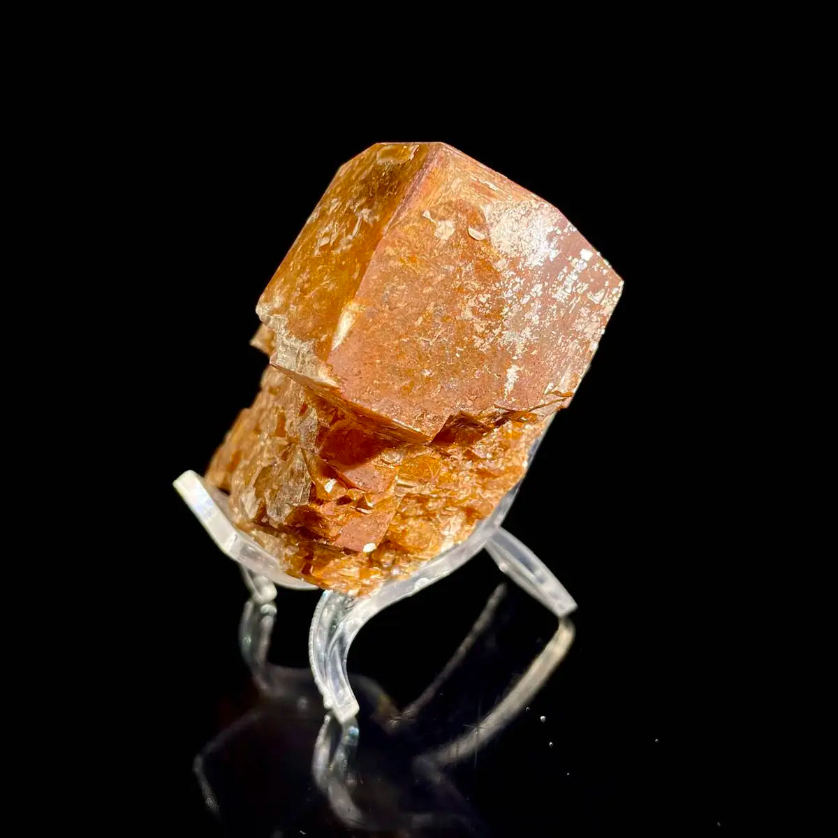 Chocolate Brown Calcite from Hunan, China | Natural Calcite Crystal Specimen | 140 g | 7*5*4.5 cm