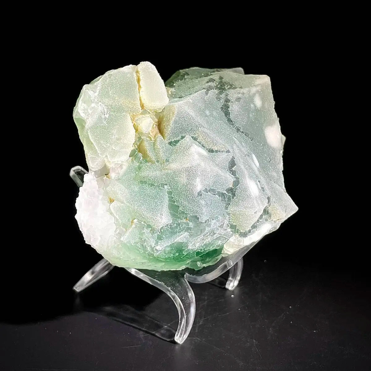 Natural Green Fluorite Crystal Specimen | Hunan, China | 280g | 9*6*3cm
