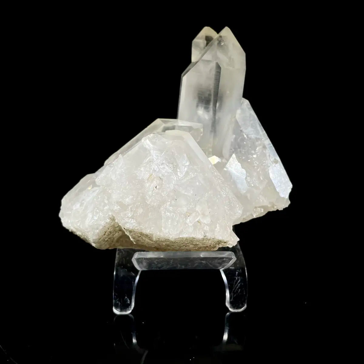 Natural Clear Quartz Crystal Cluster | 440 g | 10*10*8 cm | Quartz Minerals | China
