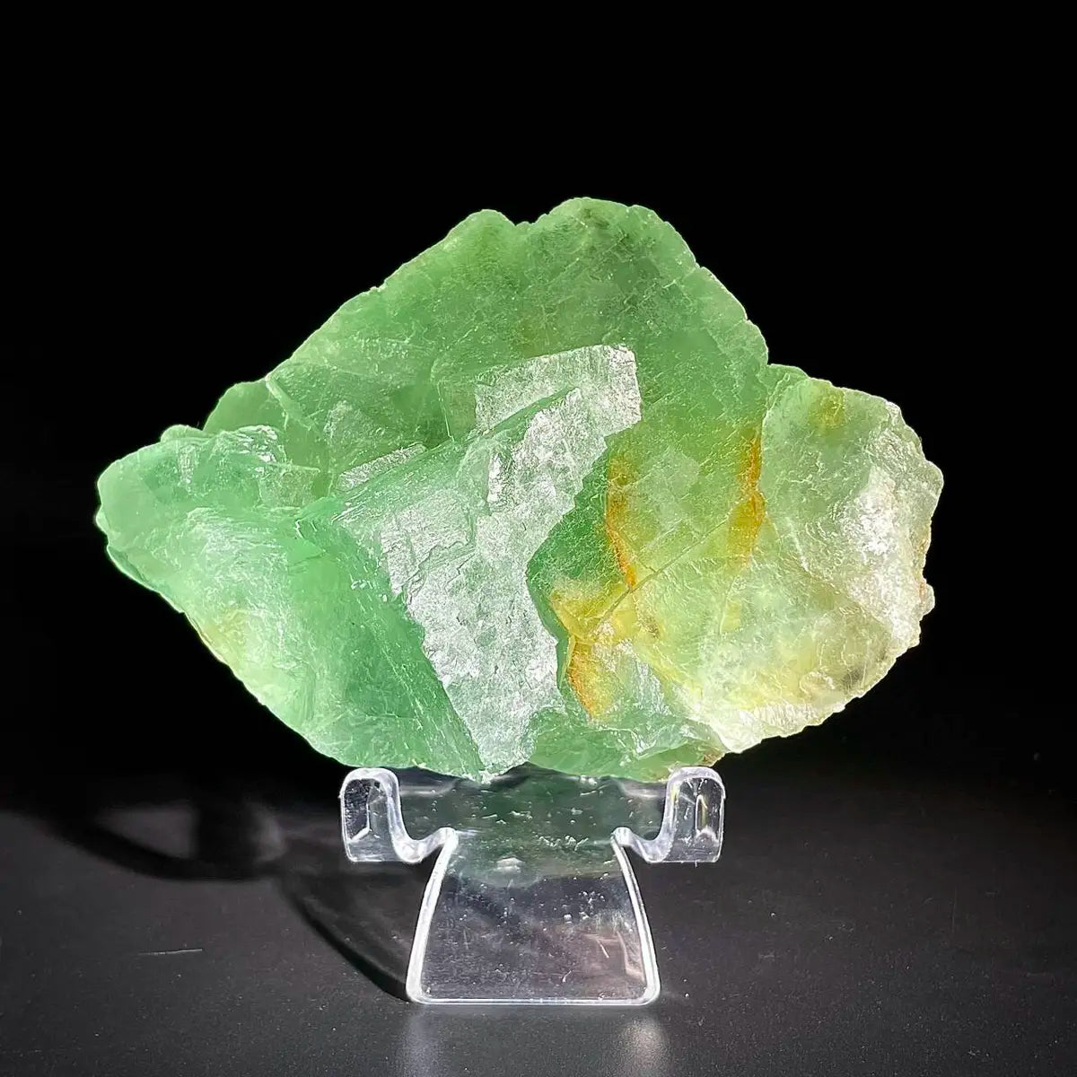 Natural Green Fluorite Crystal Specimen | Hunan, China | 380g | 10*7*5cm