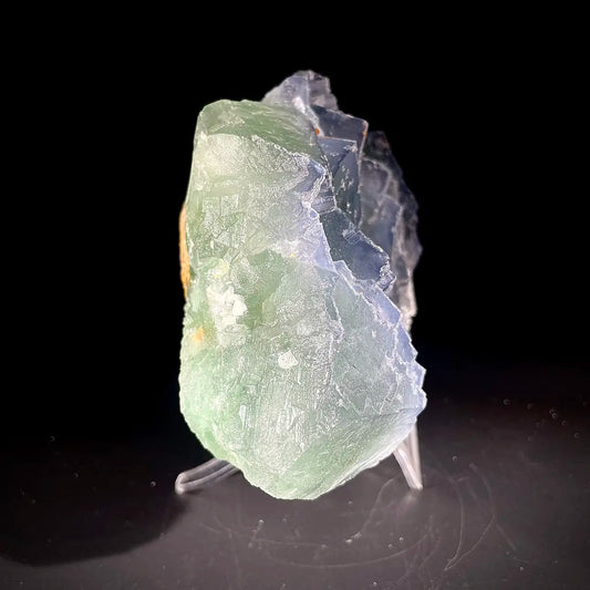 Natural  Bule Fluorite Crystal Specimen | Hunan, China | 1370g | 17*10*5cm