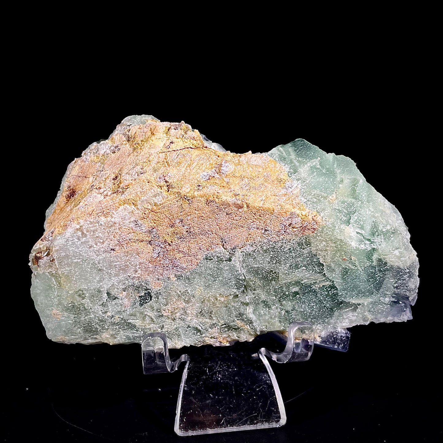 Natural  Bule Fluorite Crystal Specimen | Hunan, China | 280g | 10*6*3.5cm