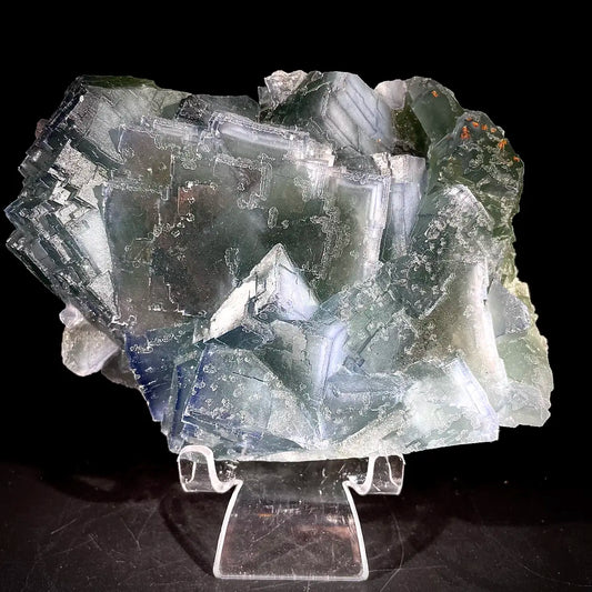 Natural  Bule Fluorite Crystal Specimen | Hunan, China | 1820g |15*11*7cm