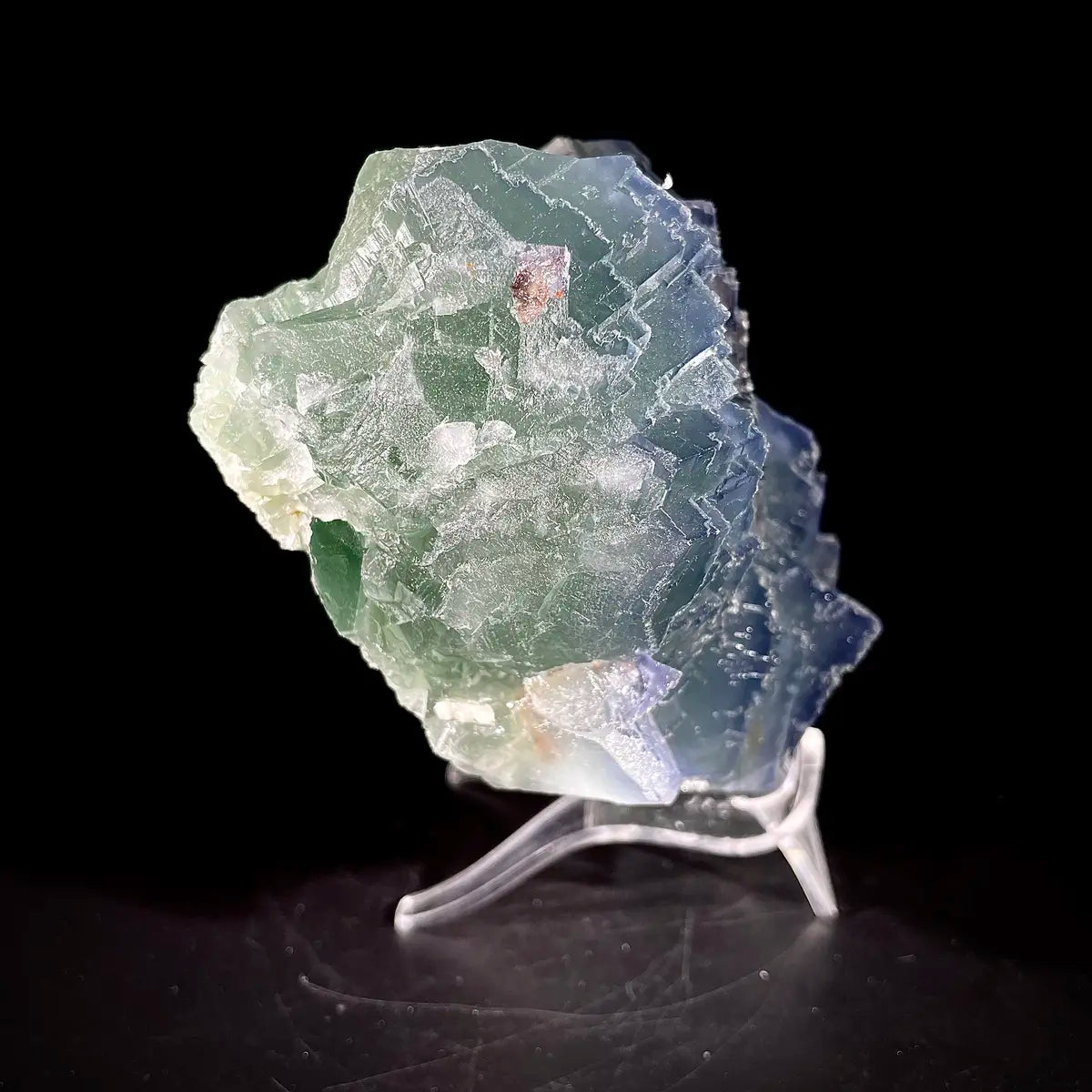 Natural  Bule Fluorite Crystal Specimen | Hunan, China | 1820g |15*11*7cm
