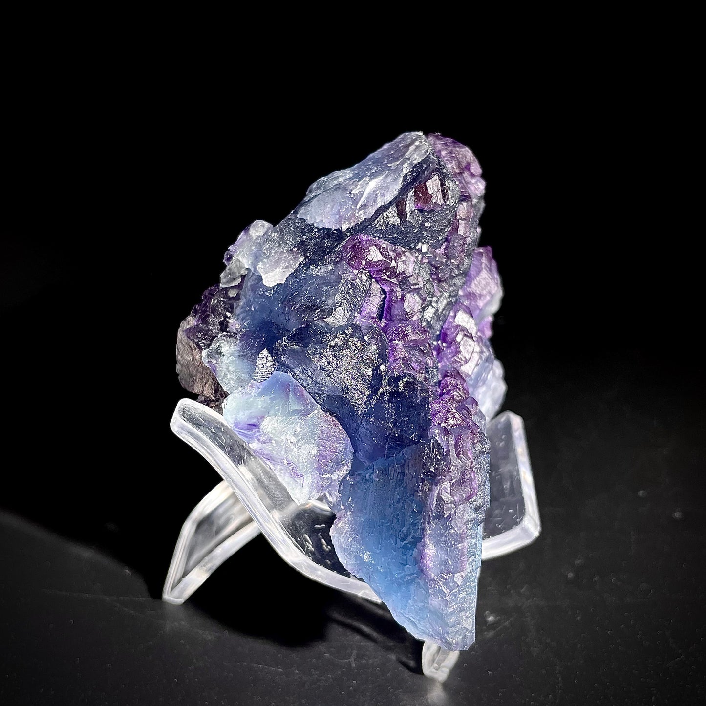 Natural  Purple Fluorite Crystal Specimen | Zhejiang, China | 160g |8*6*4.5cm
