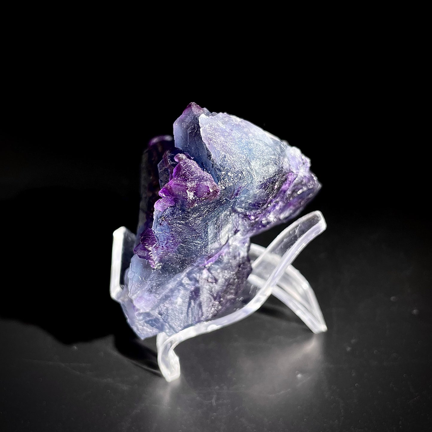 Natural  Purple Fluorite Crystal Specimen | Zhejiang, China | 160g |8*6*4.5cm