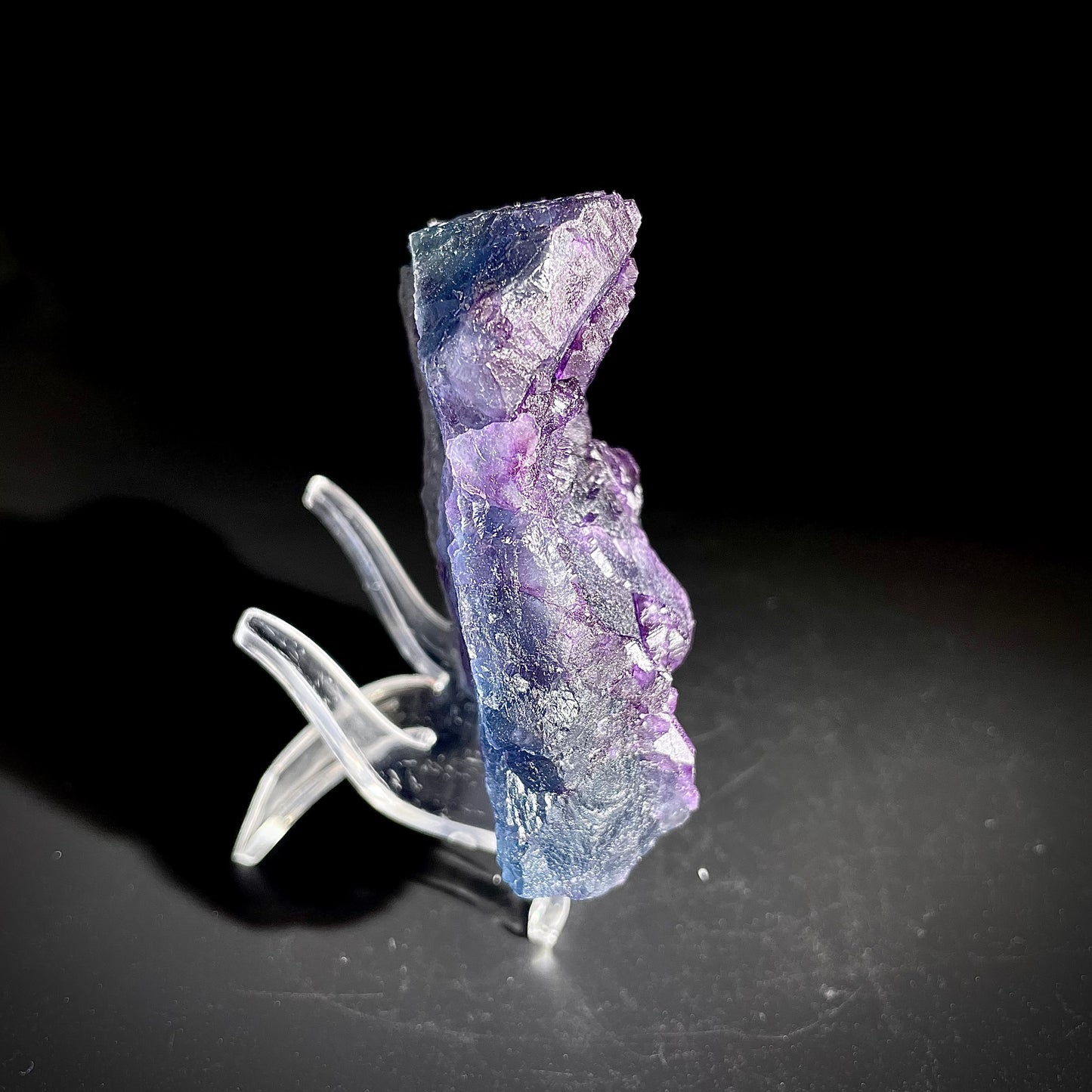 Natural  Purple Fluorite Crystal Specimen | Zhejiang, China | 260g |9.5*8*3cm
