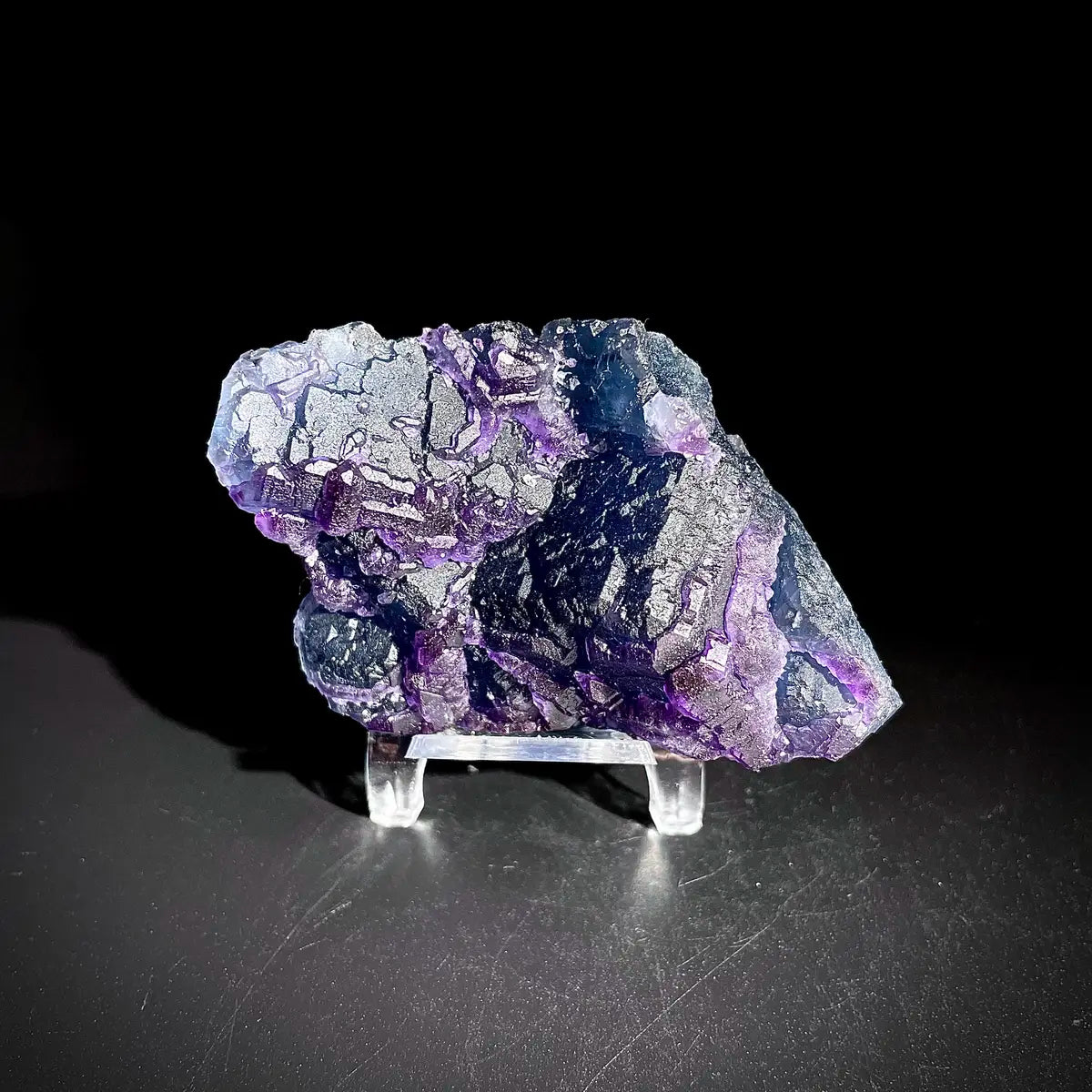 Natural Purple Fluorite Crystal Specimen | Zhejiang, China | 170g |9*6*4cm