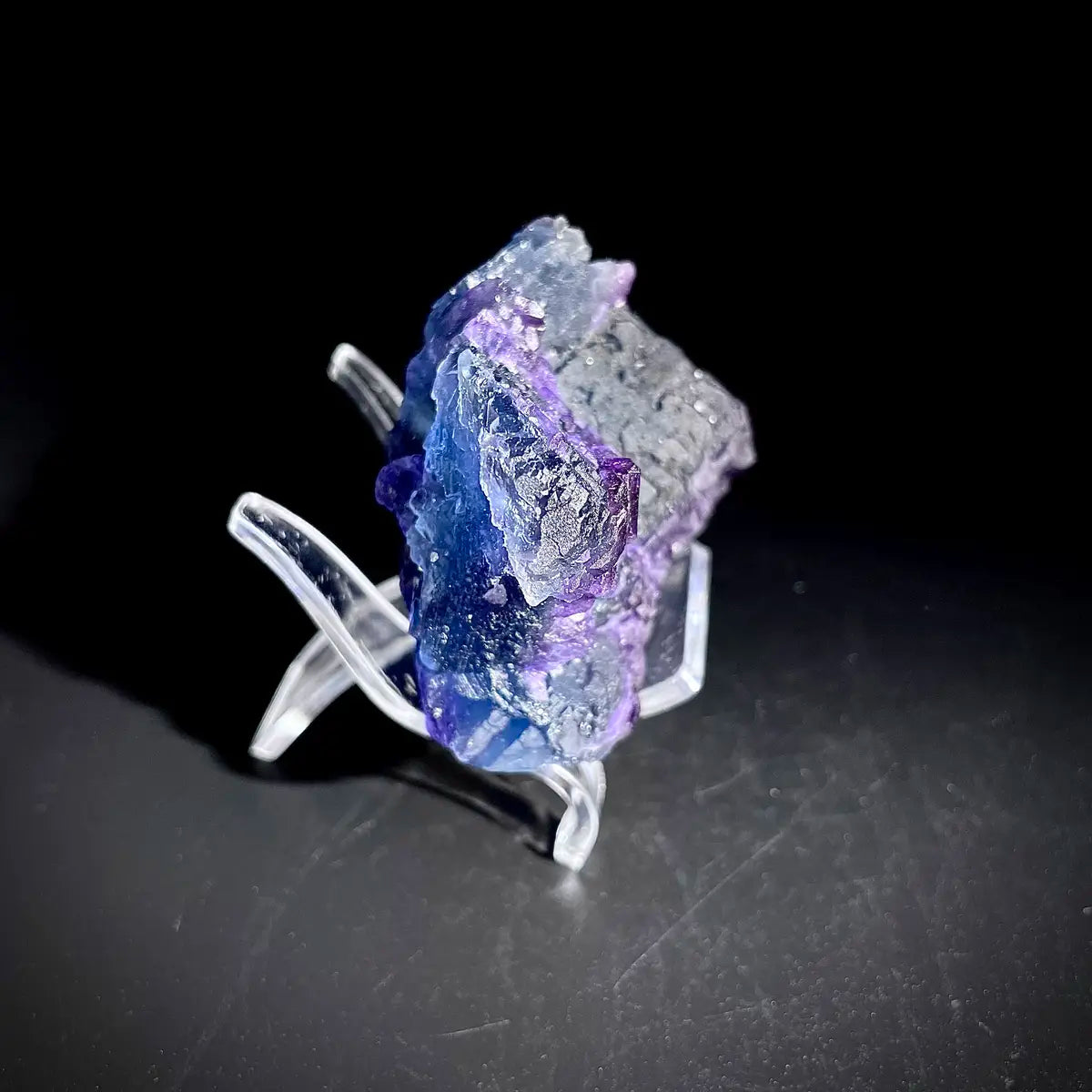 Natural Purple Fluorite Crystal Specimen | Zhejiang, China | 170g |9*6*4cm