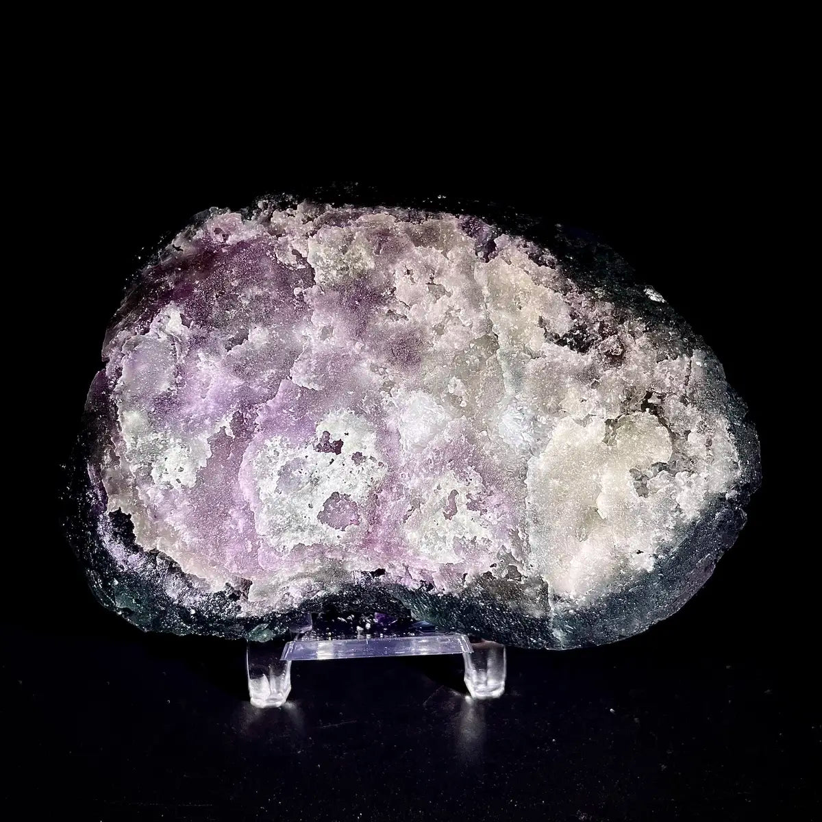 Natural  Purple Fluorite Crystal Specimen | Zhejiang, China | 470g |11.5*8*3.5cm