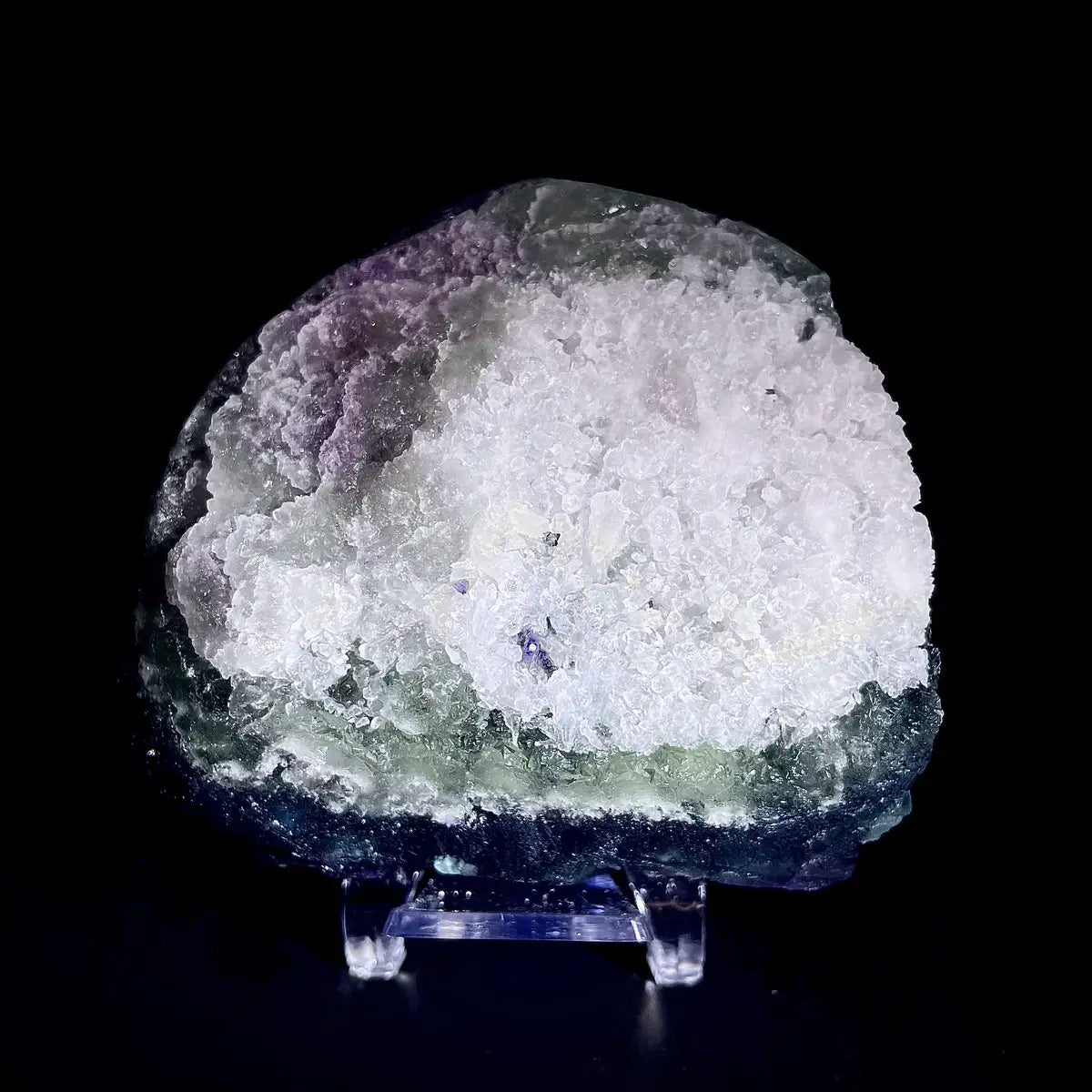 Natural  Purple Fluorite Crystal Specimen | Zhejiang, China | 510g |9*9*3cm