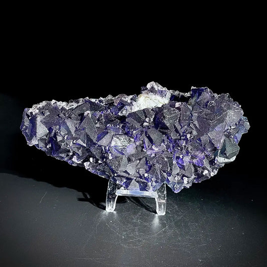 Natural  Purple Fluorite Crystal Specimen | Zhejiang, China | 610g |16*8*4.5cm
