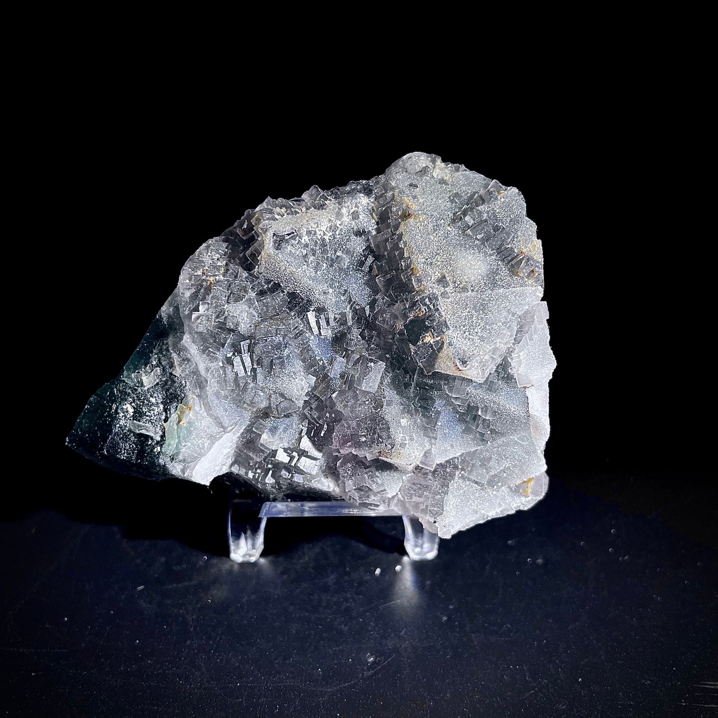 Natural  Octahedral Sugar Fluorite | Zhejiang, China | 370g |9*6.5*5cm