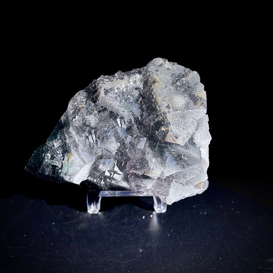 Natural  Octahedral Sugar Fluorite | Zhejiang, China | 370g |9*6.5*5cm