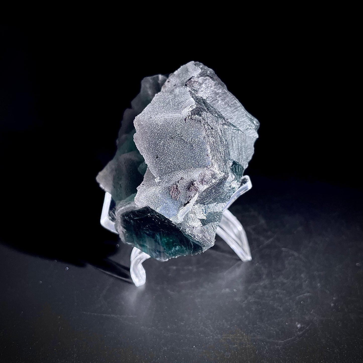 Natural  Octahedral Sugar Fluorite | Zhejiang, China | 290g |9*6.5*3cm