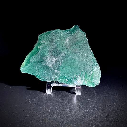 Natural  Octahedral Sugar Fluorite | Zhejiang, China | 320g |10*3.5*7cm