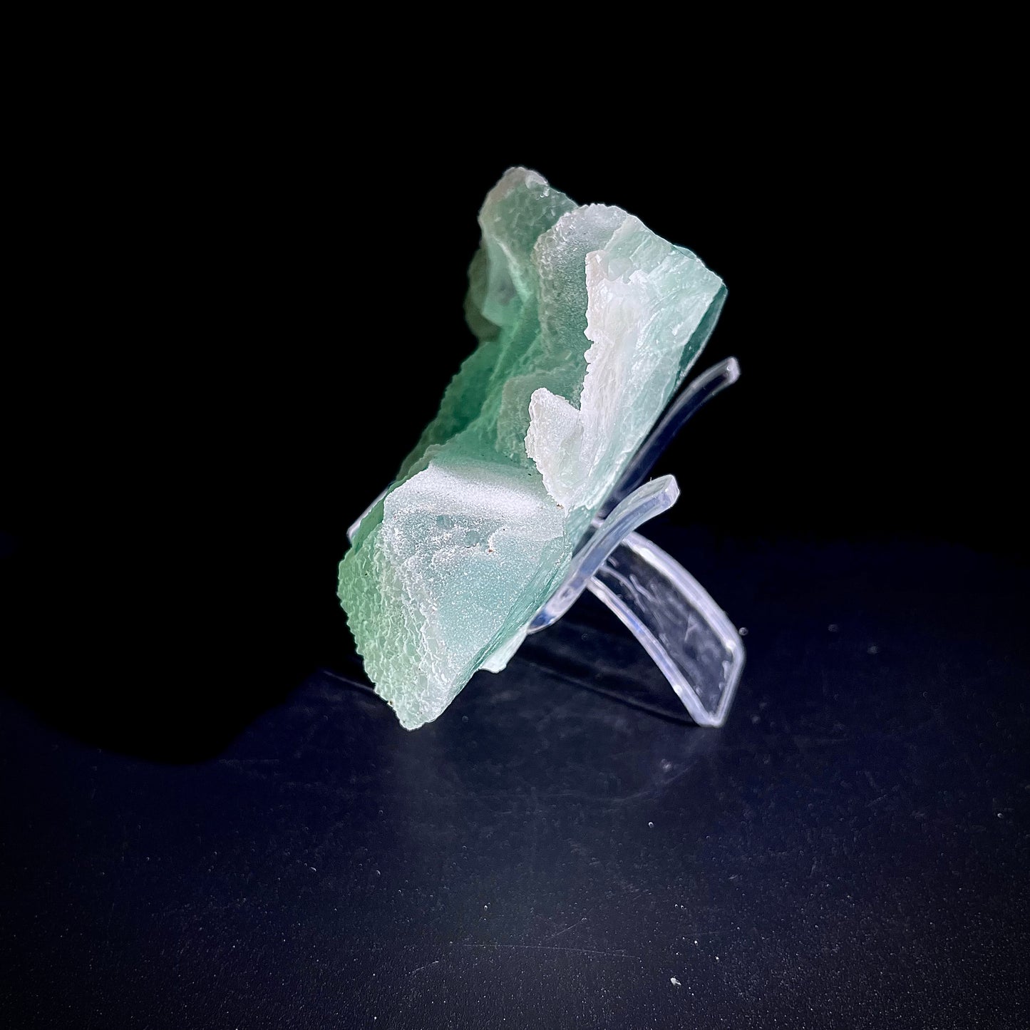 Natural  Octahedral Sugar Fluorite | Zhejiang, China | 270g |10.5*6.5*3cm