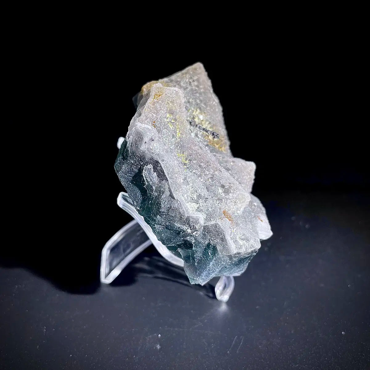 Natural  Octahedral Sugar Fluorite | Zhejiang, China | 270g |6*7.5*3.5cm