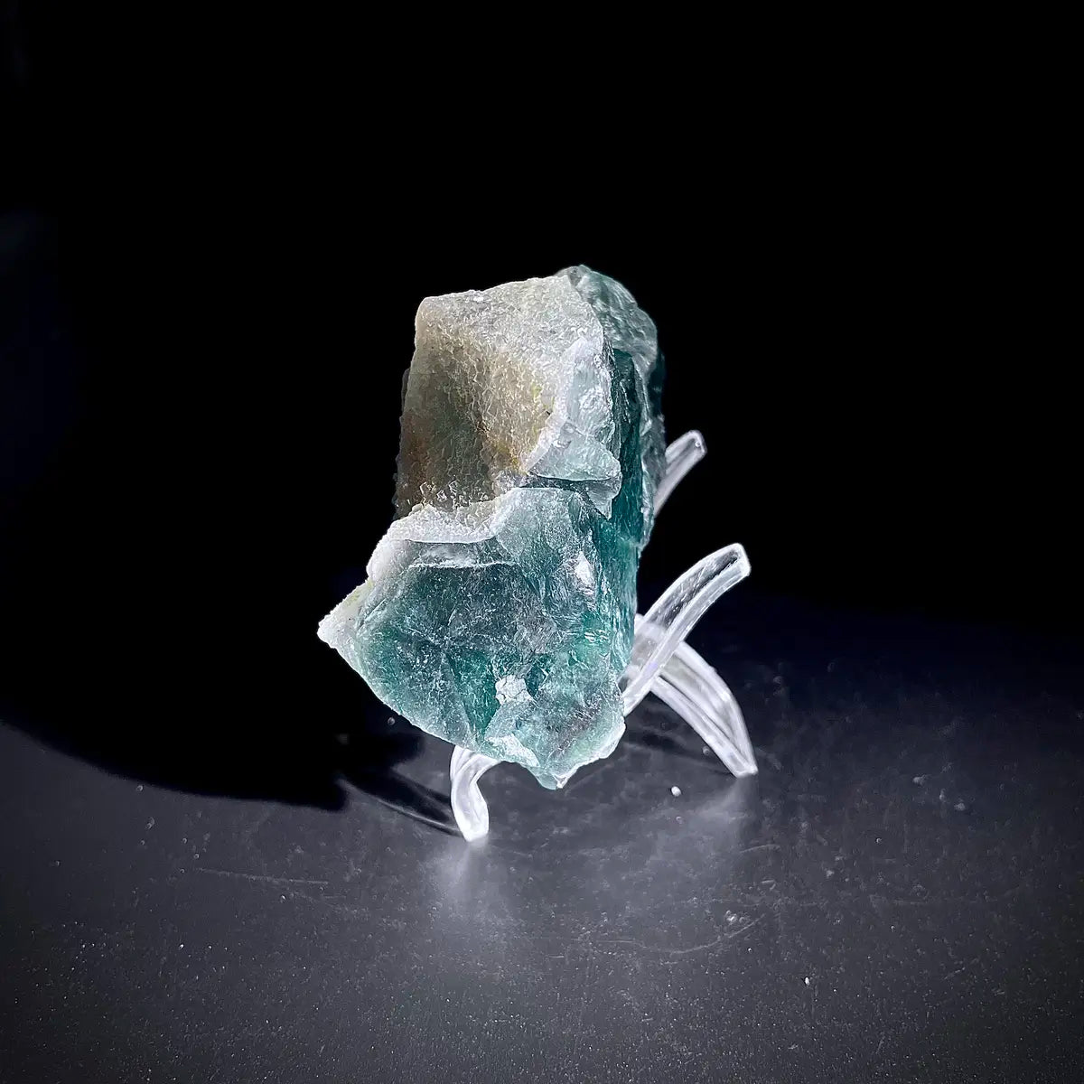 Natural  Octahedral Sugar Fluorite | Zhejiang, China | 300g |10.5*6.5*3.5cm