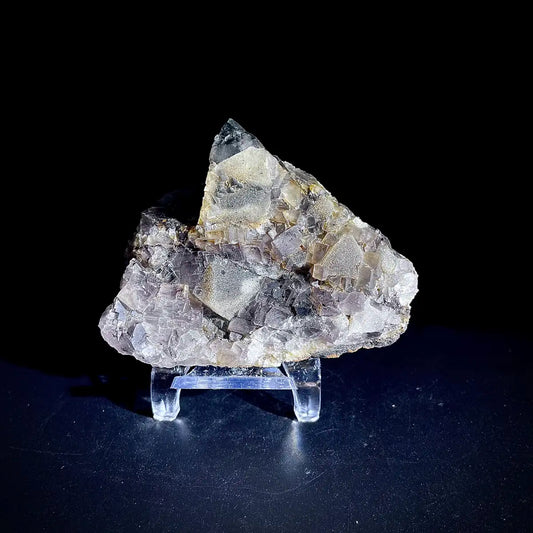 Natural  Octahedral Sugar Fluorite | Zhejiang, China | 140g |8*6*2cm