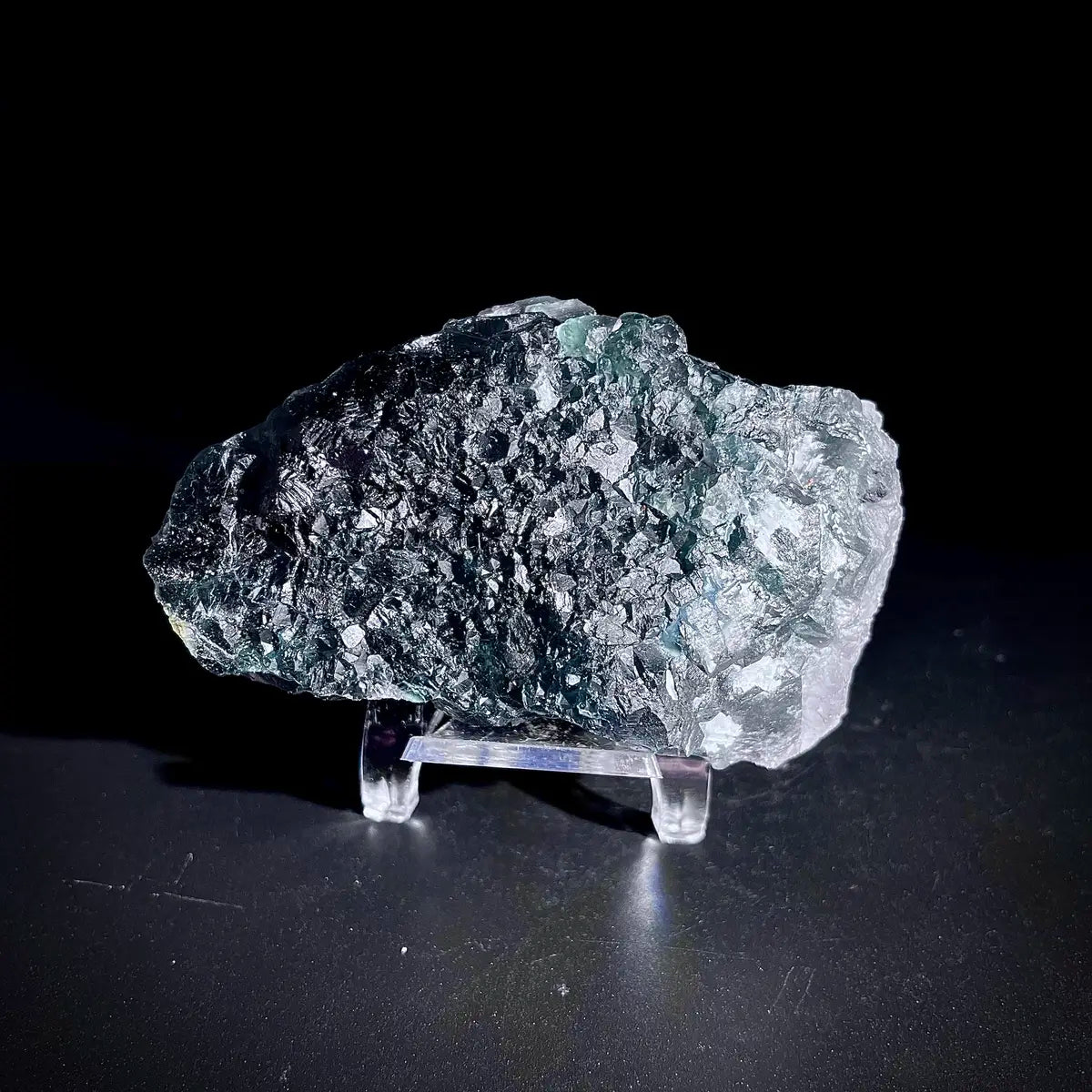 Natural  Octahedral Sugar Fluorite | Zhejiang, China | 210g |9*5*3cm