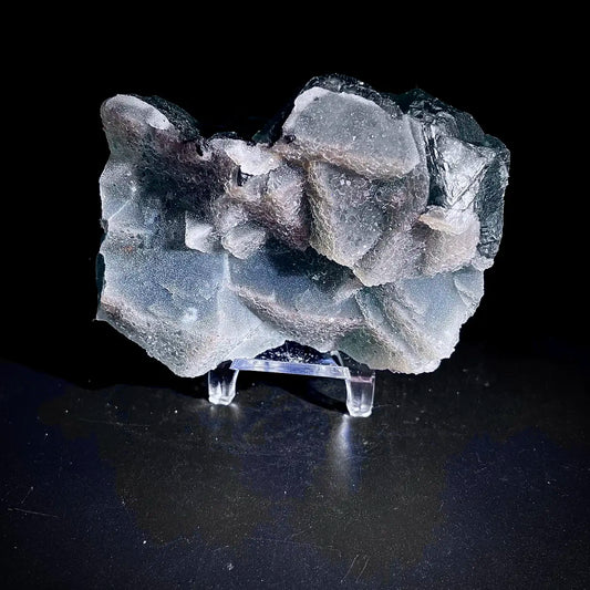 Natural  Octahedral Sugar Fluorite | Zhejiang, China | 420g |9.5*7*4cm