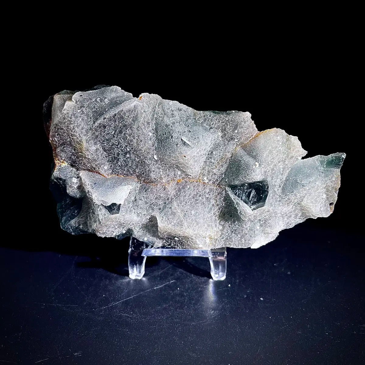 Natural  Octahedral Sugar Fluorite | Zhejiang, China | 320g | 12*7*3cm