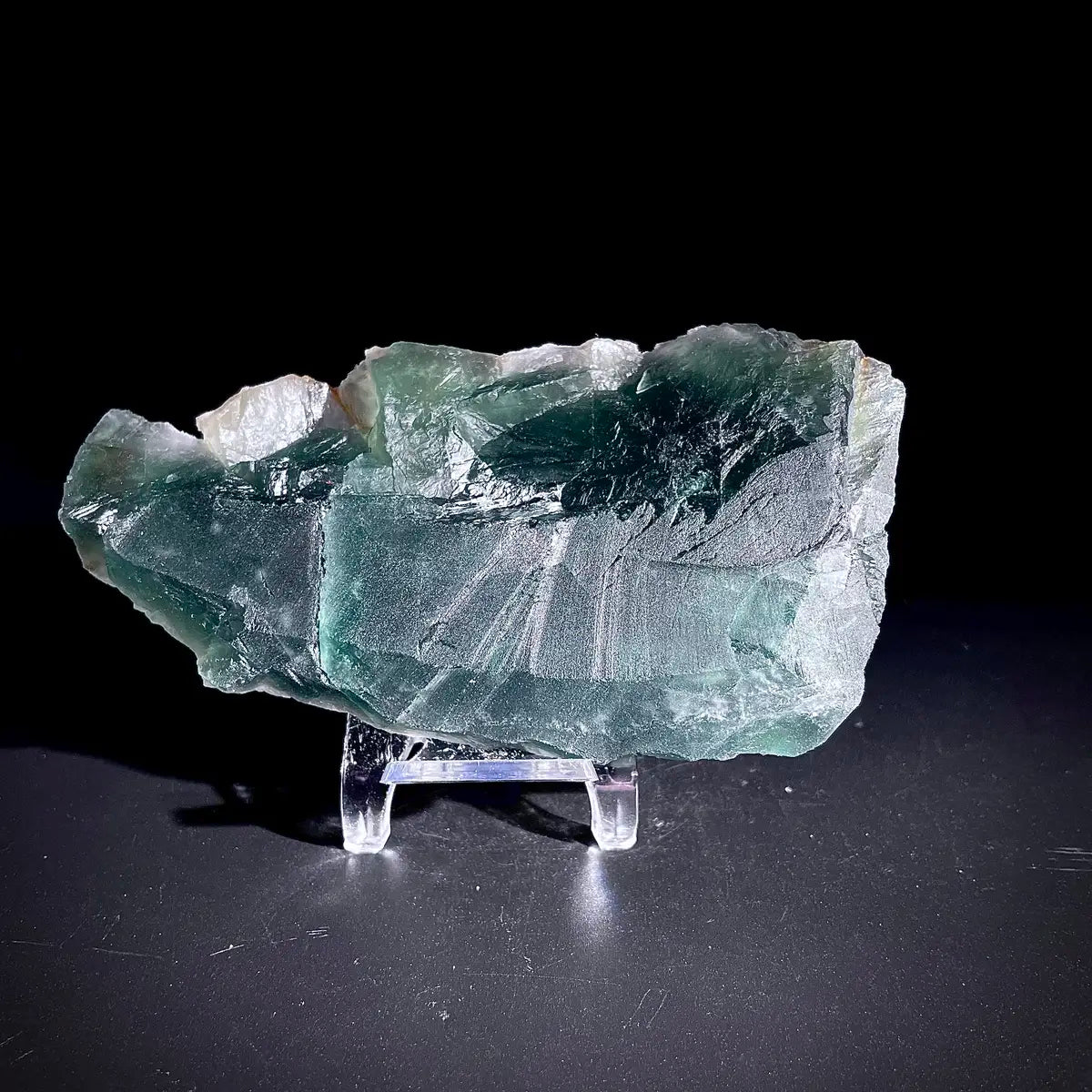 Natural  Octahedral Sugar Fluorite | Zhejiang, China | 320g | 12*7*3cm