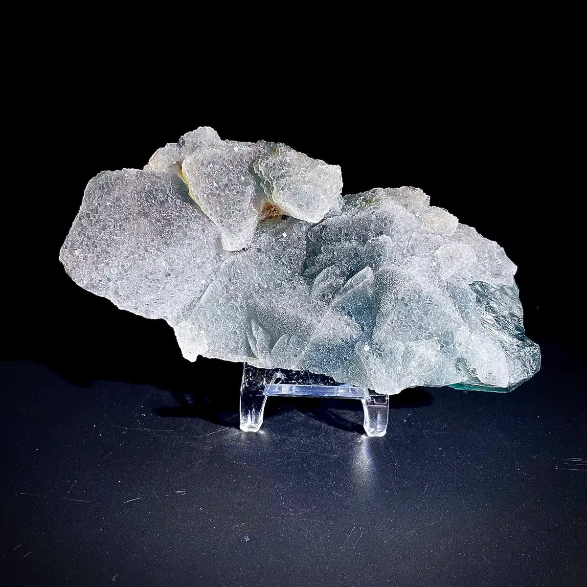 Natural  Octahedral Sugar Fluorite | Zhejiang, China | 400g |104*6*4cm