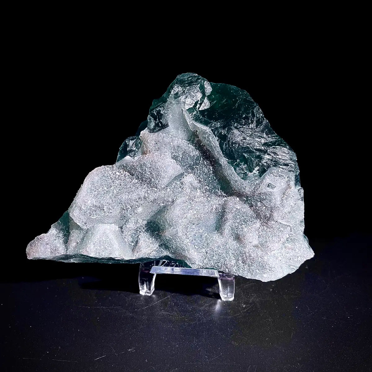 Natural  Octahedral Sugar Fluorite | Zhejiang, China |550g |12.5*8.5*3.5cm