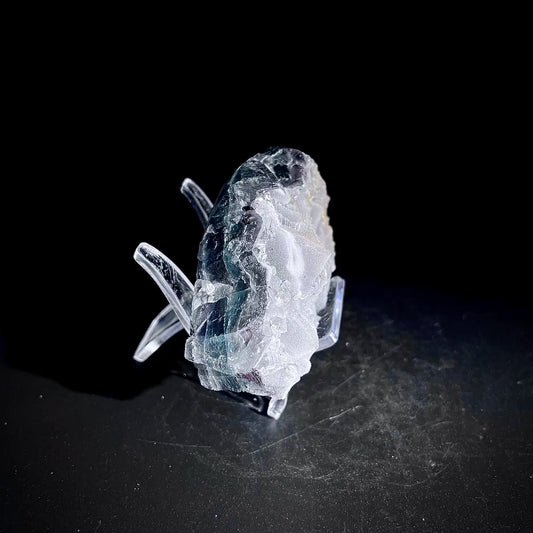 Natural  Octahedral Sugar Fluorite | Zhejiang, China | 150g |8*2.5*4cm