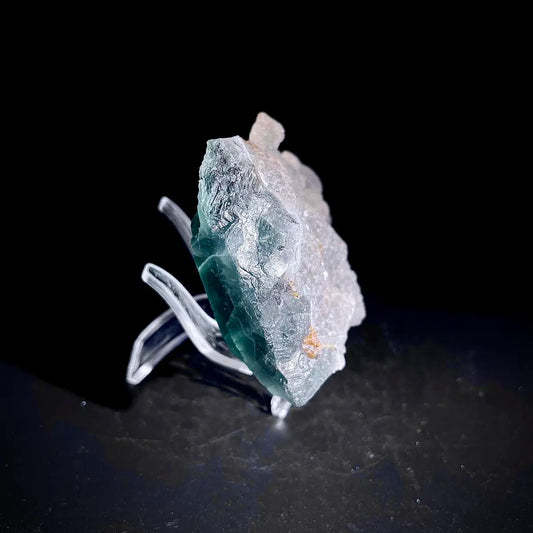 Natural  Octahedral Sugar Fluorite | Zhejiang, China | 290g | 12.5*6*3cm