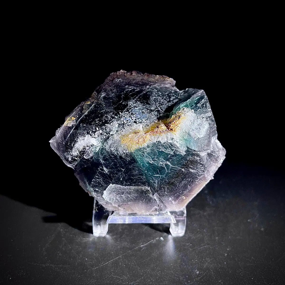 Natural  Octahedral Sugar Fluorite | Zhejiang, China | 230g |8*6*3cm