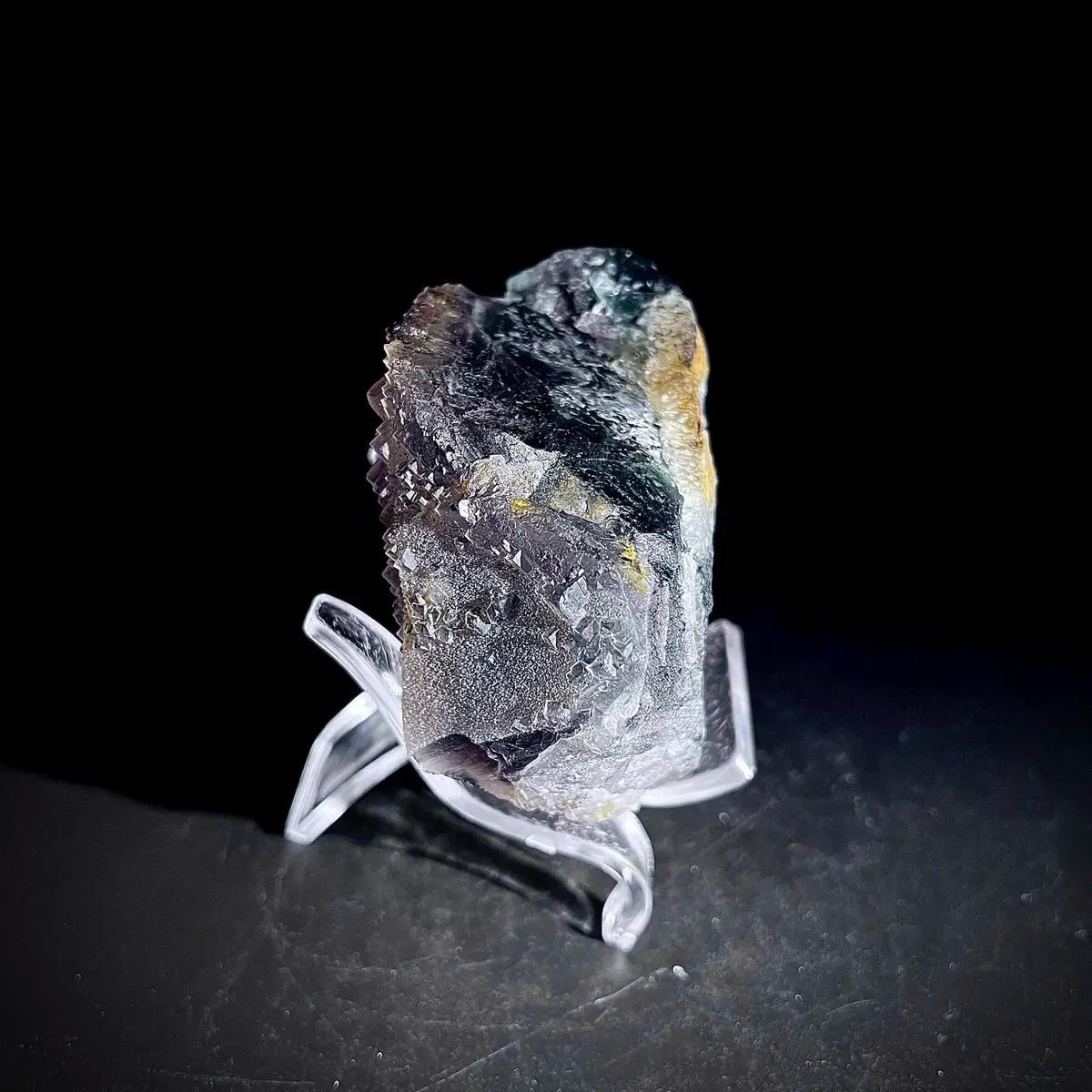 Natural  Octahedral Sugar Fluorite | Zhejiang, China | 230g |8*6*3cm