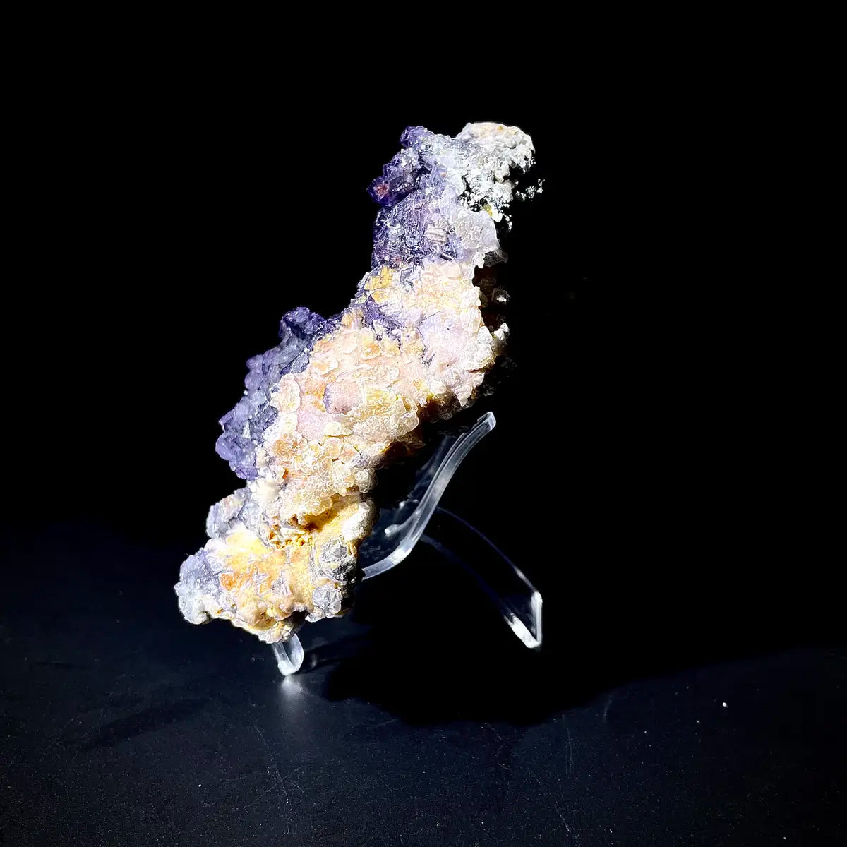Natural  Octahedral Sugar Fluorite | Zhejiang, China | 570g |12*12*4cm