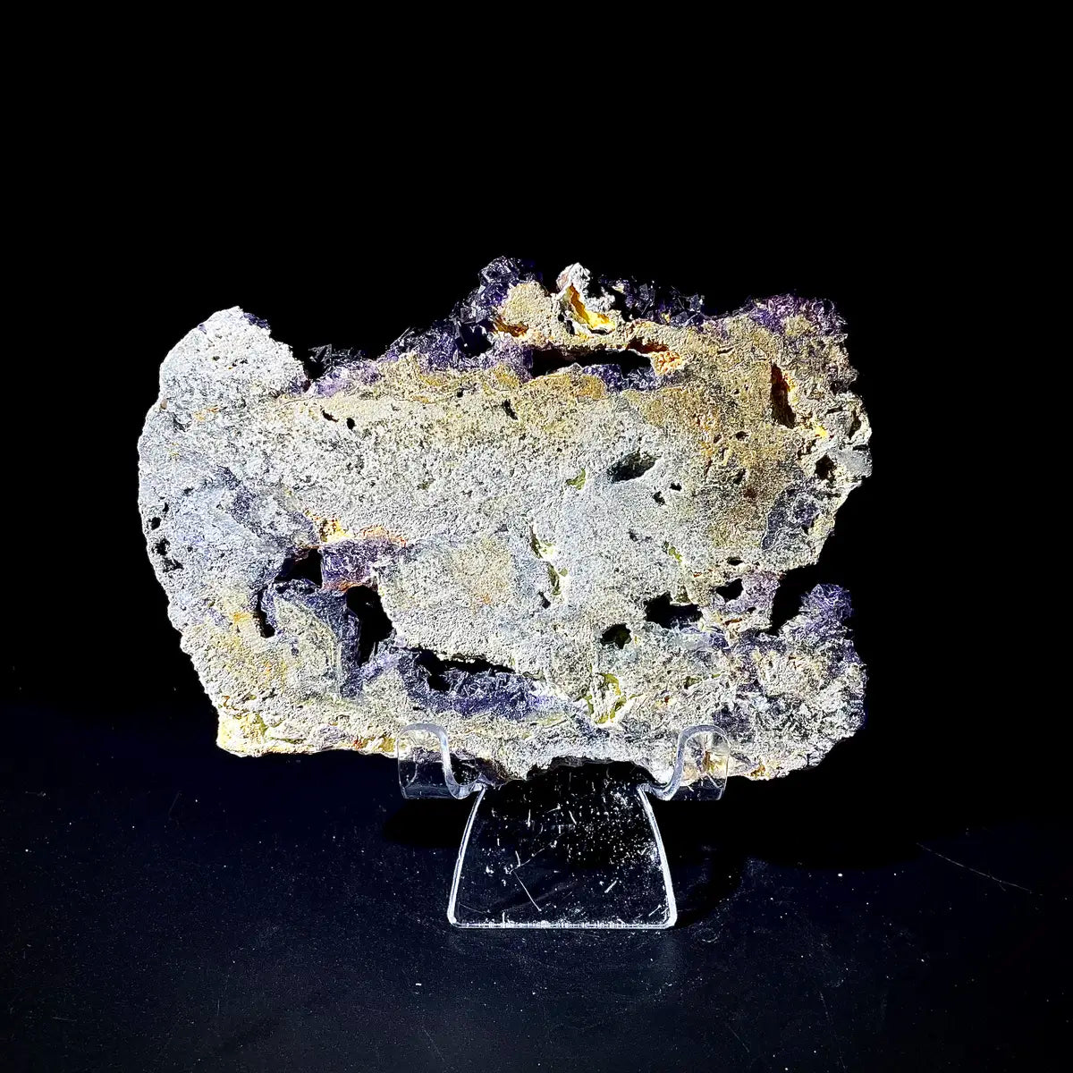 Natural  Octahedral Sugar Fluorite | Zhejiang, China | 640g |13.5*10*4cm