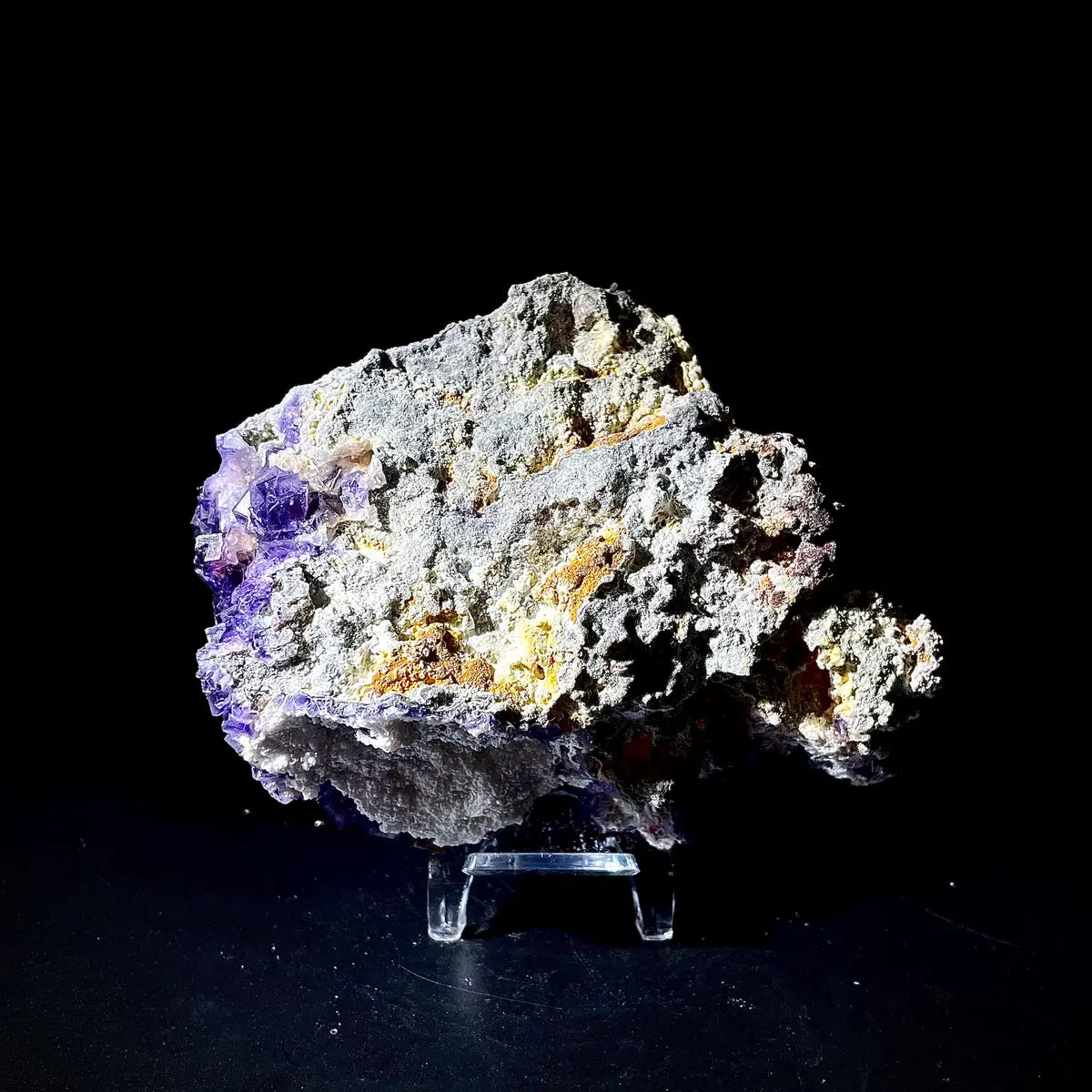 Natural  Octahedral Sugar Fluorite | Zhejiang, China | 500g |14*11*5cm