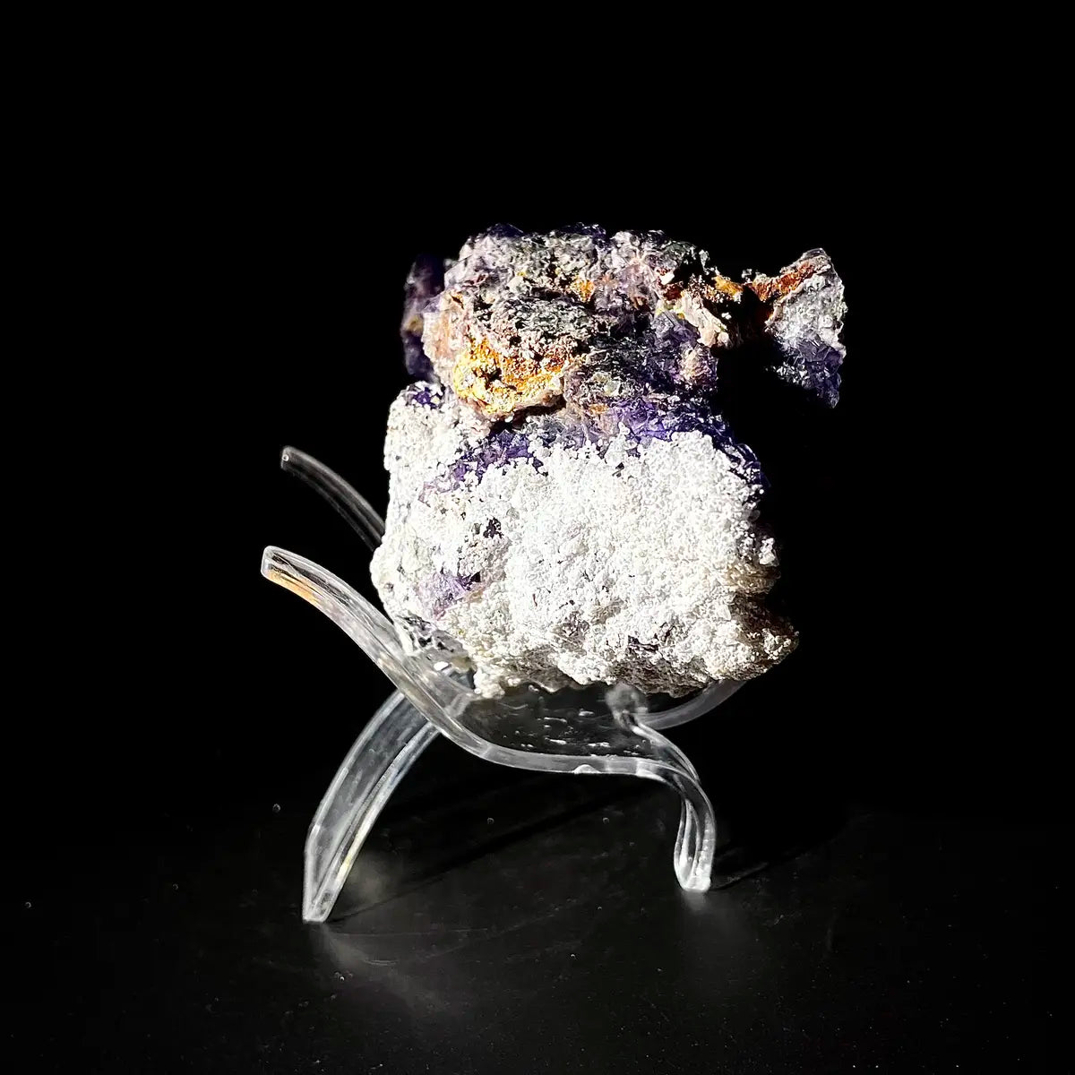 Natural  Octahedral Sugar Fluorite | Zhejiang, China | 490g |13.5*6.5*6.5cm