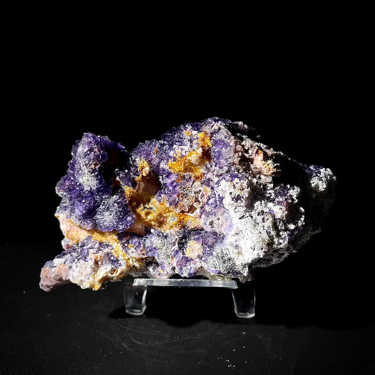 Natural  Octahedral Sugar Fluorite | Zhejiang, China | 490g |13.5*6.5*6.5cm