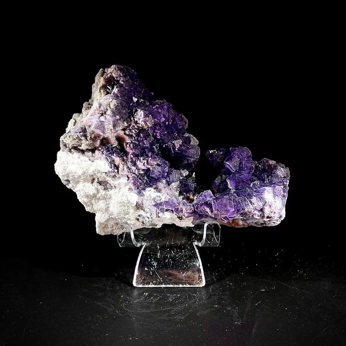 Natural  Octahedral Sugar Fluorite | Zhejiang, China | 620 g |13.5*9*6cm