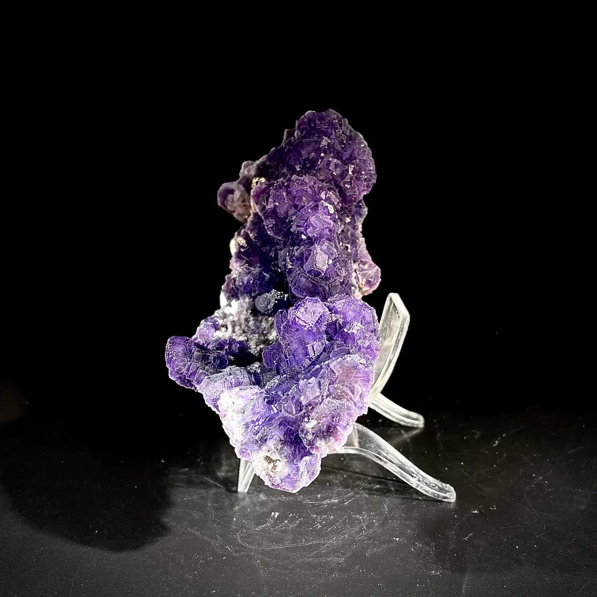 Natural  Octahedral Sugar Fluorite | Zhejiang, China | 620 g |13.5*9*6cm